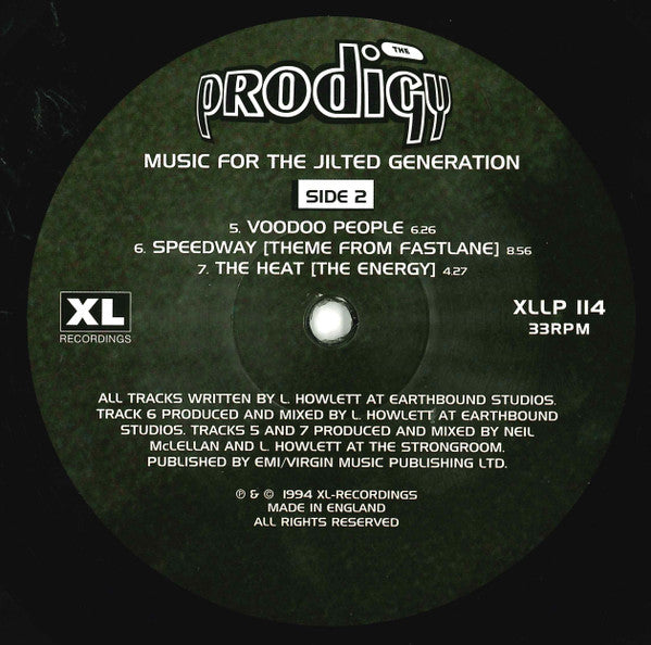 The Prodigy -Music For The Jilted Generation