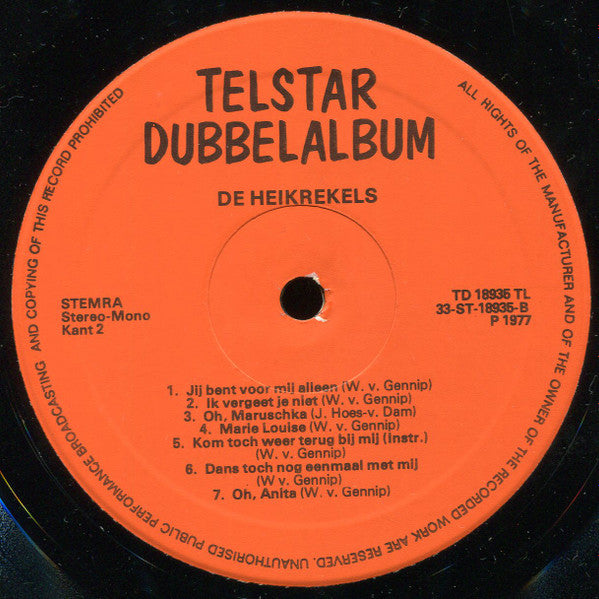 De Heikrekels - Dubbel