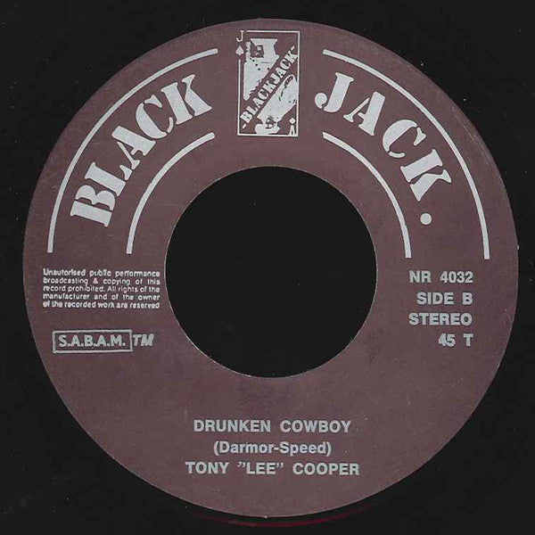 Antony "Lee" Cooper* With The Shakin' Guys -Satin Doll / Drunken Cowboy