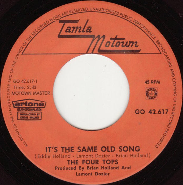 Four Tops -It's The Same Old Song