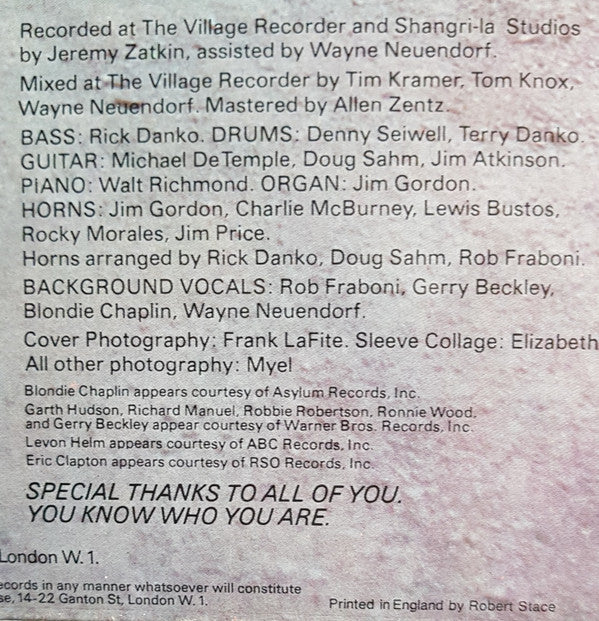 Rick Danko -Rick Danko