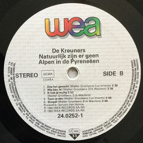 De Kreuners -Natuurlijk Zijn Er Geen Alpen In De Pyreneëen