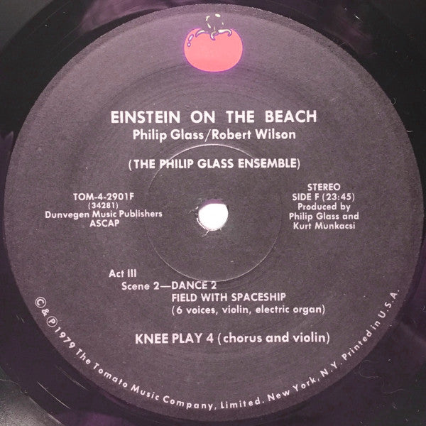 Philip Glass / Robert Wilson (2) - Einstein On The Beach