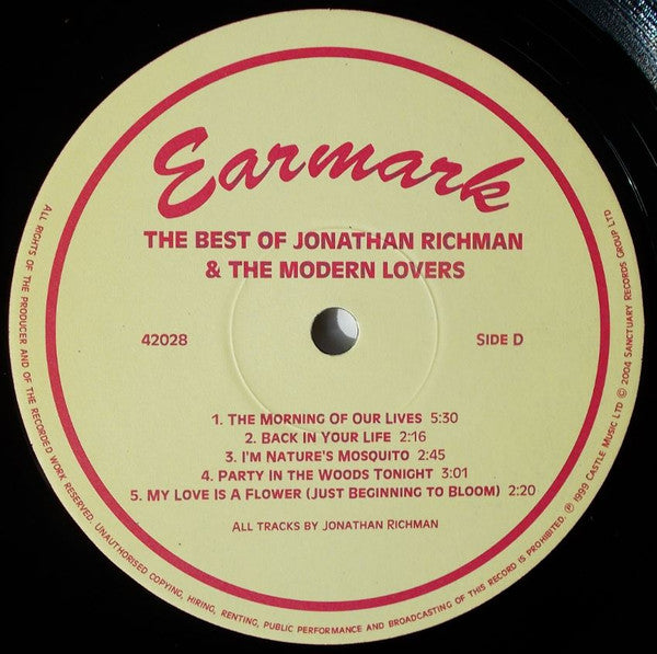 Jonathan Richman & The Modern Lovers -The Best Of