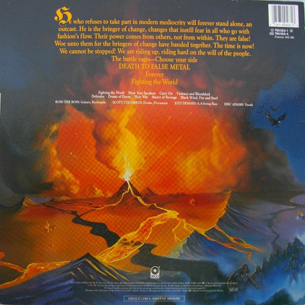 Manowar -Fighting The World