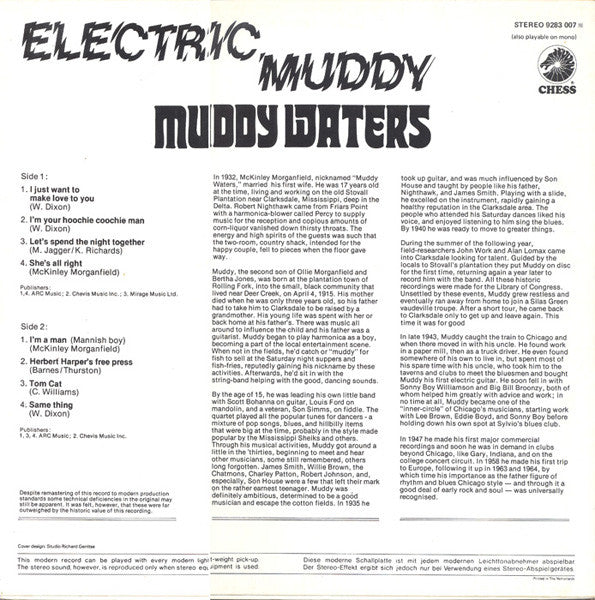 Muddy Waters -Electric Muddy