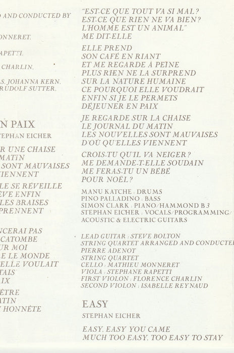 Stephan Eicher -Engelberg