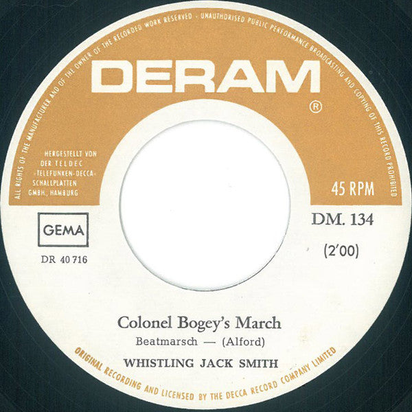 Whistling Jack Smith -Colonel Bogey's March / Ja-Da