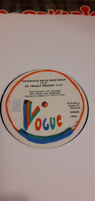 Various -Roodkapje En De Boze Wolf
