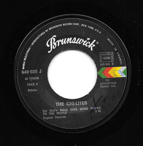 The Chi-Lites -Oh Girl