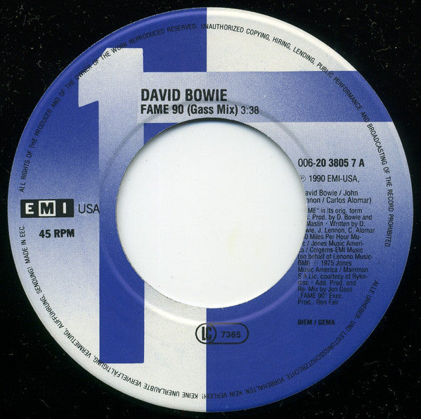 David Bowie -Fame 90