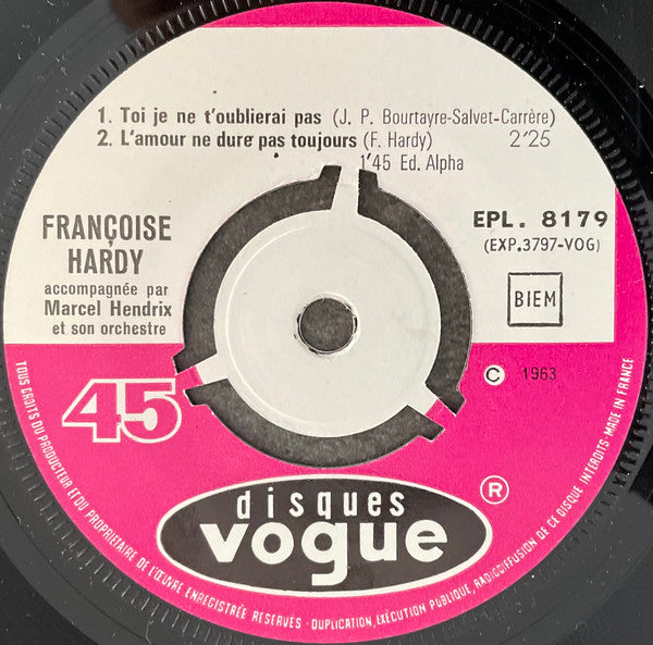 Françoise Hardy -Le Sais-tu?