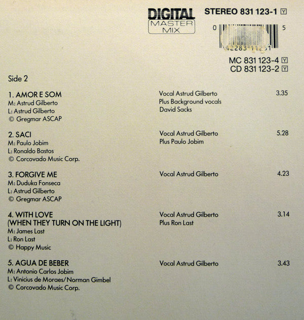 James Last, Astrud Gilberto -Plus