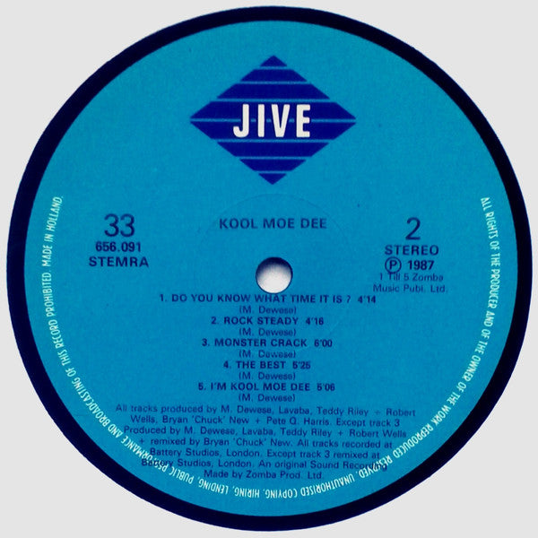 Kool Moe Dee -Kool Moe Dee