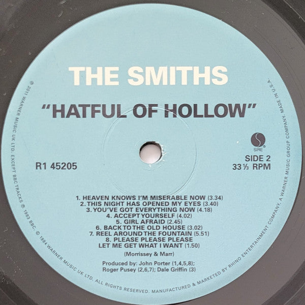 The Smiths -Hatful Of Hollow