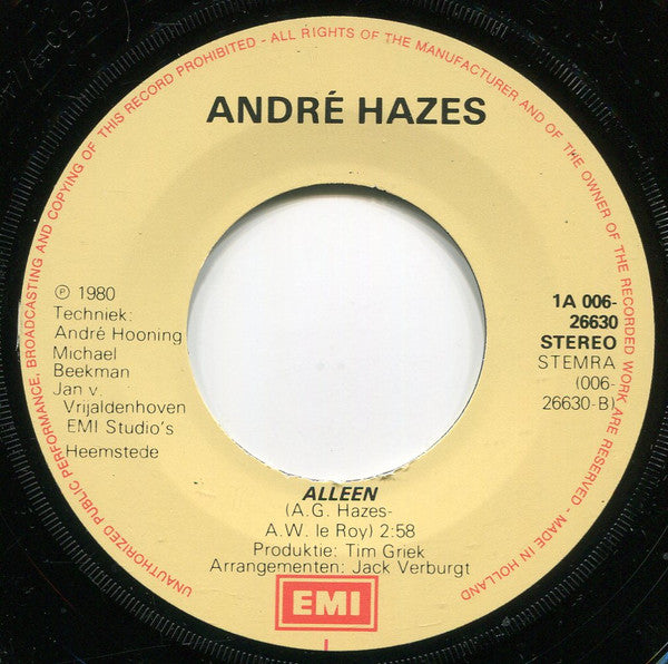 André Hazes -Wat Is Dan Liefde?