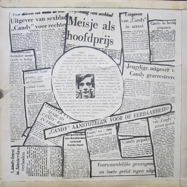 Peer Mullens, Joke Raviera En De Vrolijke Trekkers - Candy (Nederlands Eerste, Enige &amp; Echte Sex-Elpee!)