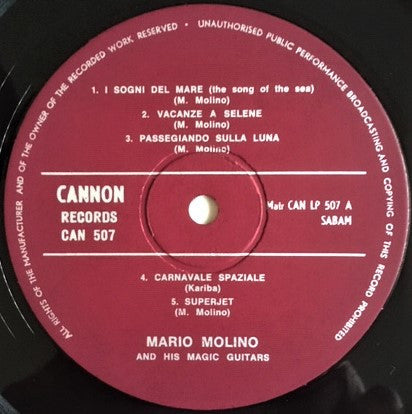 Mario Molino -Mario Molino And His Magic Guitars