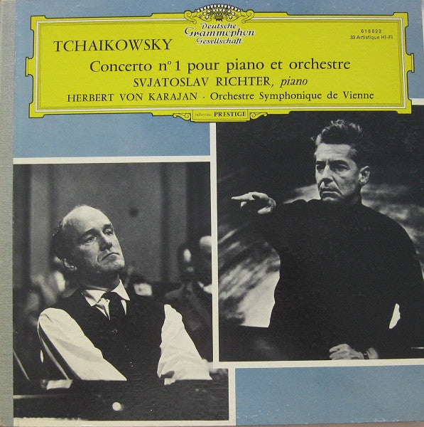 Tchaikowsky* - Svjatoslav Richter* - Herbert von Karajan - Orchestre Symphonique De Vienne* -Concerto N° 1 Pour Piano Et Orchestre