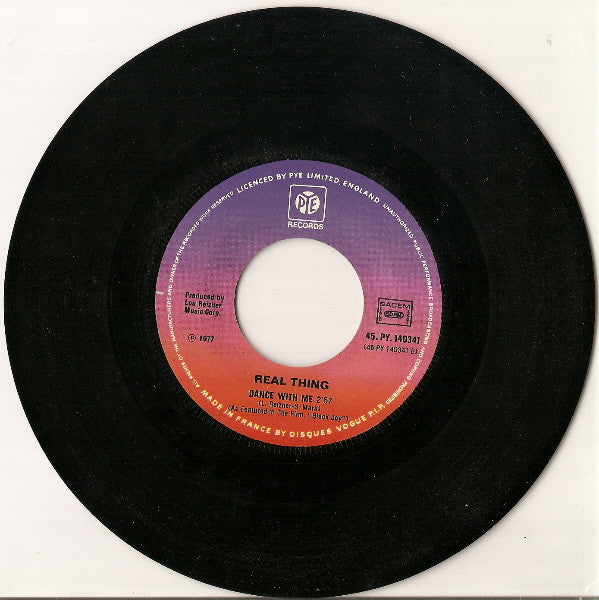 The Real Thing -Lightning Strikes Again / Dance With Me