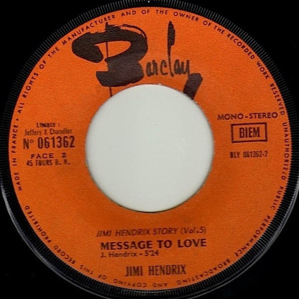 Jimi Hendrix -Changes / Message To Love