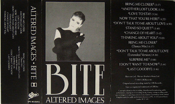 Altered Images -Bite