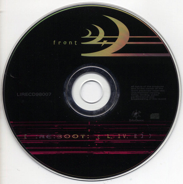 Front 242 -[ : RE:BOOT: (L. IV. E ])