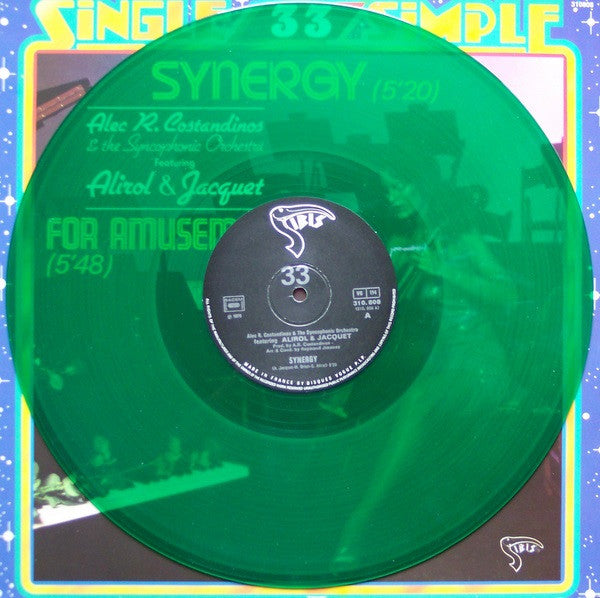 Alec R. Costandinos & The Syncophonic Orchestra Featuring Alirol* & Jacquet* -Synergy / For Amusement Only