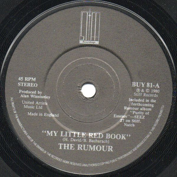 The Rumour -My Little Red Book