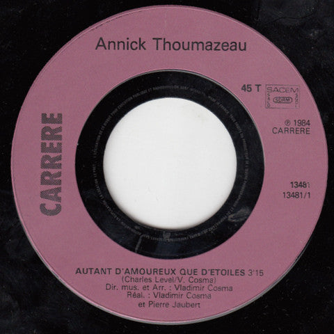 Annick Thoumazeau -Autant D'amoureux Que D'étoiles
