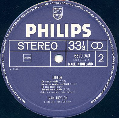 Ivan Heylen -Liefde