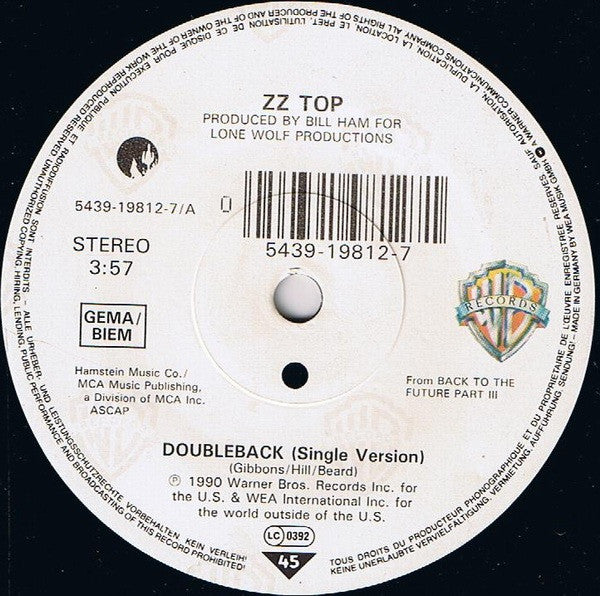 ZZ Top -Doubleback