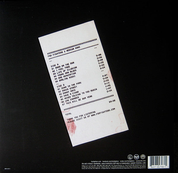 Foo Fighters -Medium Rare