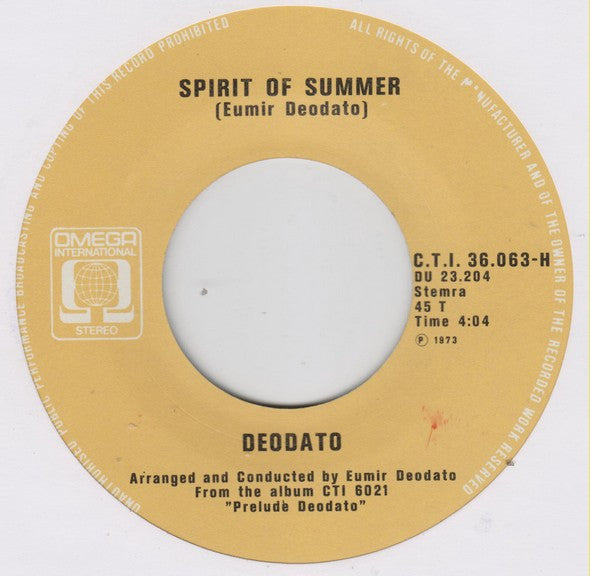 Deodato* - Also Sprach Zarathustra (2001)