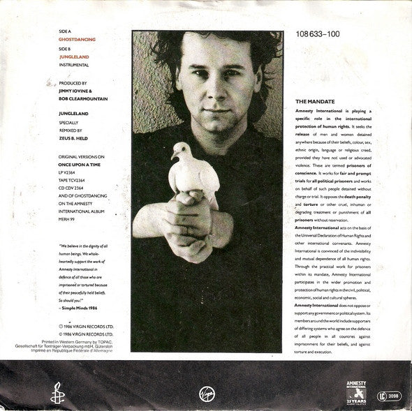 Simple Minds -Ghostdancing