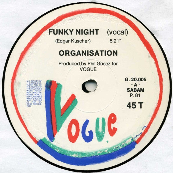 Organisation (2) -Funky Night