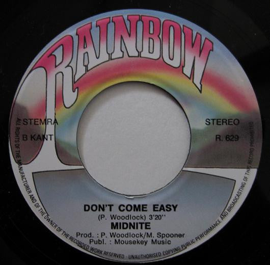 Midnite -Paradise Drive / Don't Come Easy