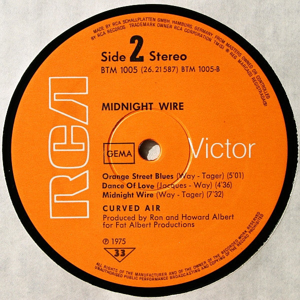 Curved Air -Midnight Wire