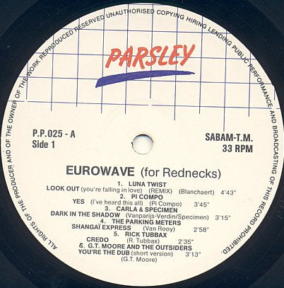 Various -Euro-Wave For Rednecks