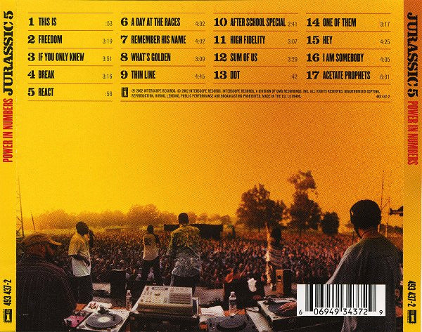 Jurassic 5 -Power In Numbers