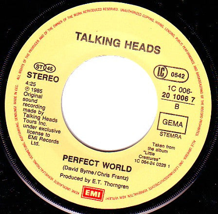 Talking Heads - And She Was