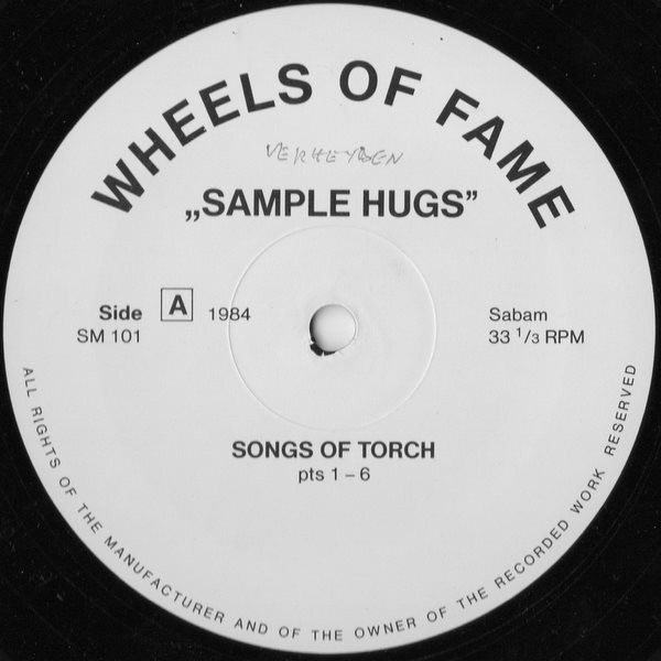 Sample Hugs -Songs Of Torch