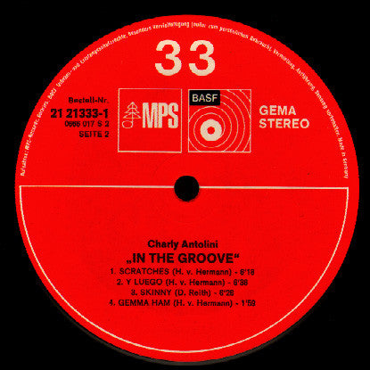 Charly Antolini -In The Groove