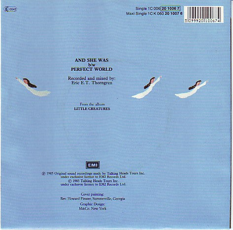 Talking Heads - And She Was