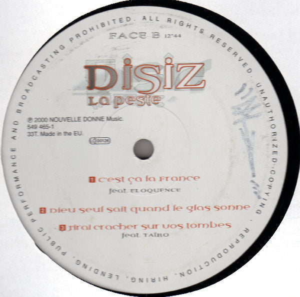 Disiz La Peste -Le Poisson Rouge