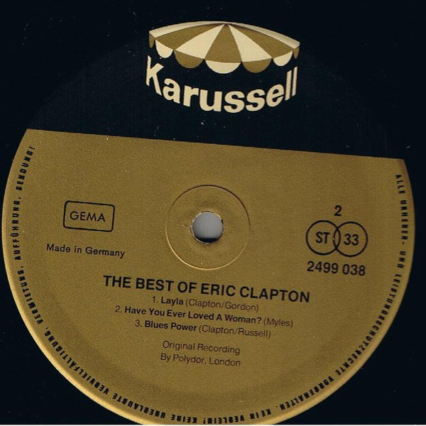 Eric Clapton -The Best Of Eric Clapton