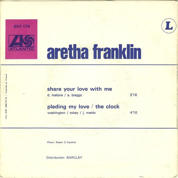 Aretha Franklin -Share Your Love With Me
