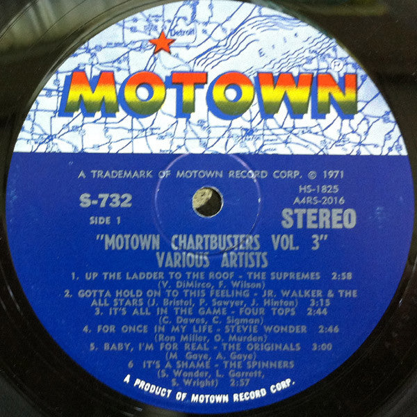 Various - Motown Chartbusters Volume 3