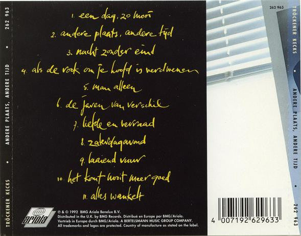 Tröckener Kecks -Andere Plaats, Andere Tijd