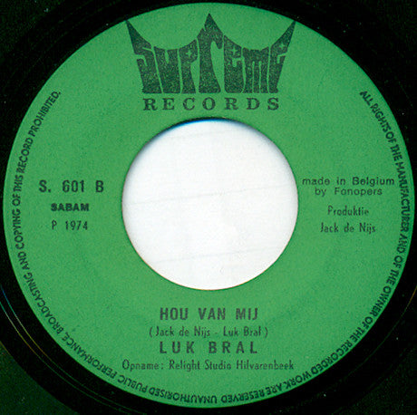 Luk Bral - Hallo Hier Ben Ik Dan